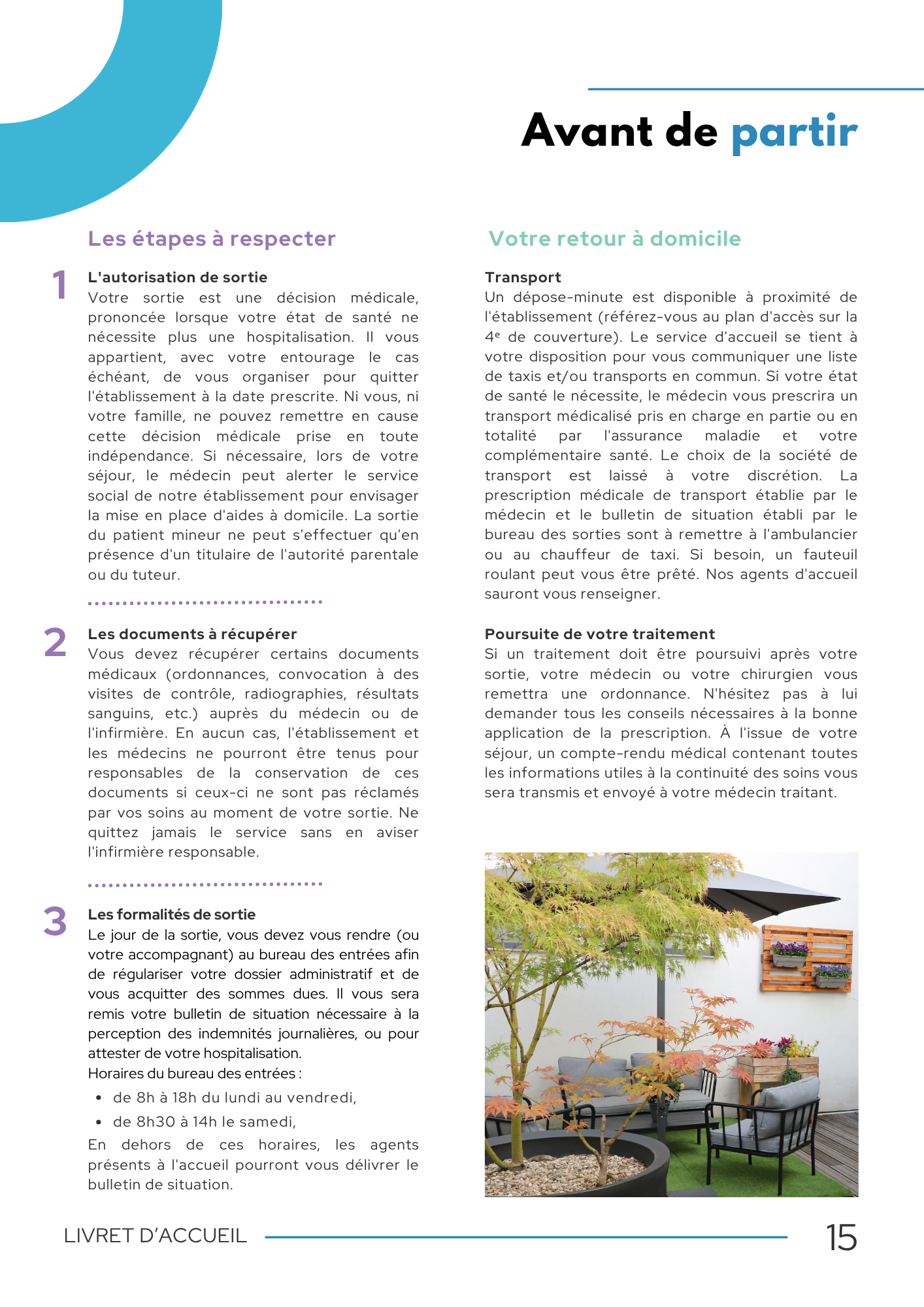 Livret d accueil patient La Mut