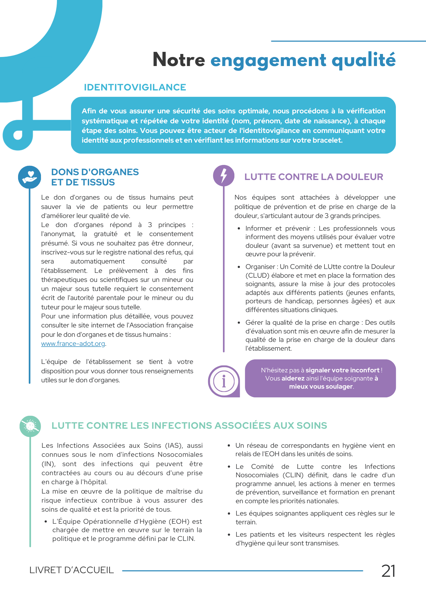 Livret d accueil patient La Mut