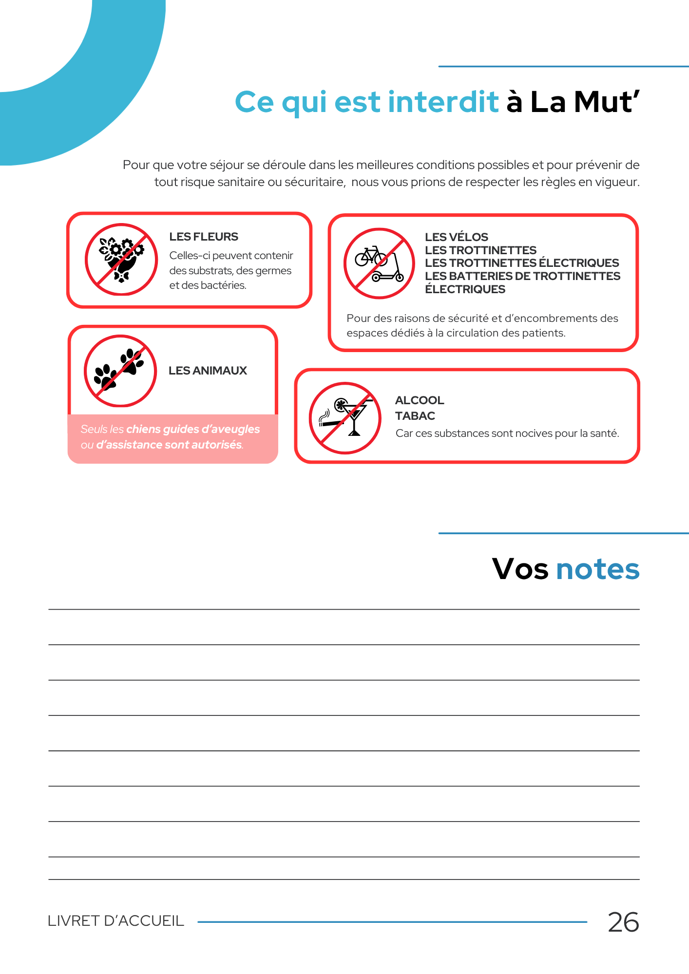 Livret d accueil patient La Mut